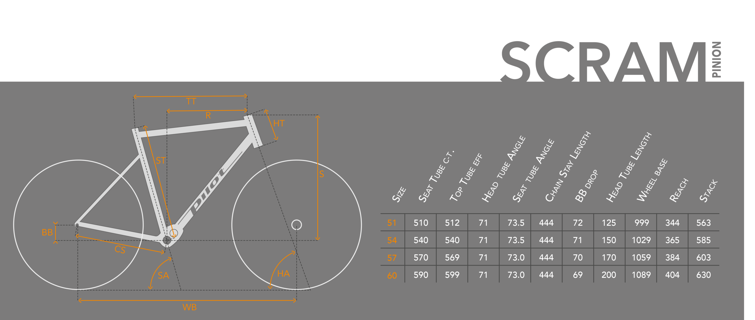 SCRAM PINION